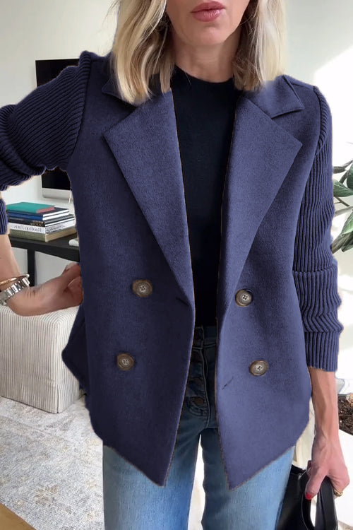 Alesia - Blazer chic et décontracté à boutons