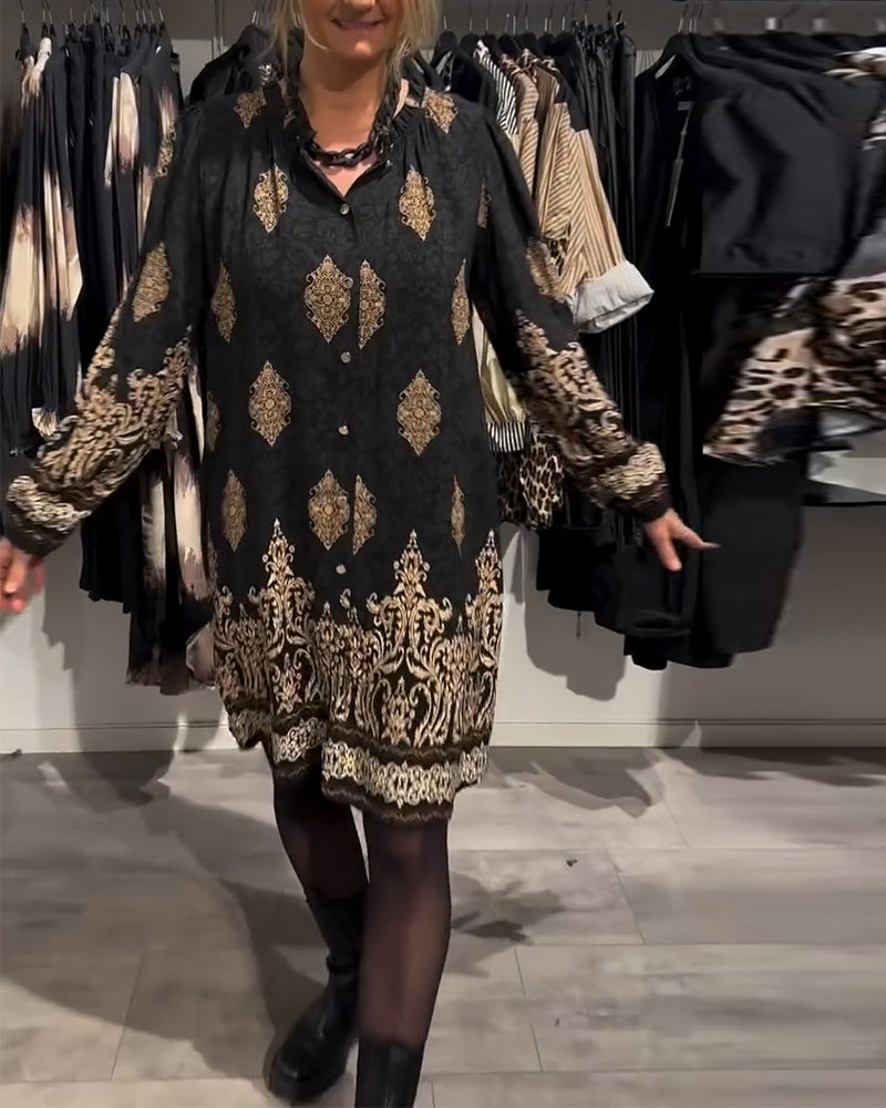 Ilse | Robe vintage inspirée avec boutons