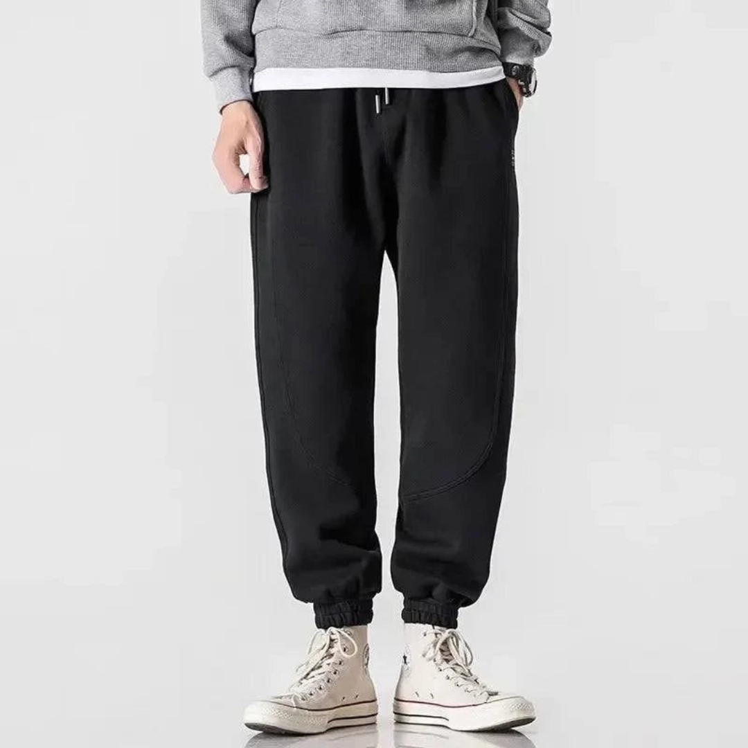 Zachary | Pantalon D'été Décontracté Pour Homme | Noir