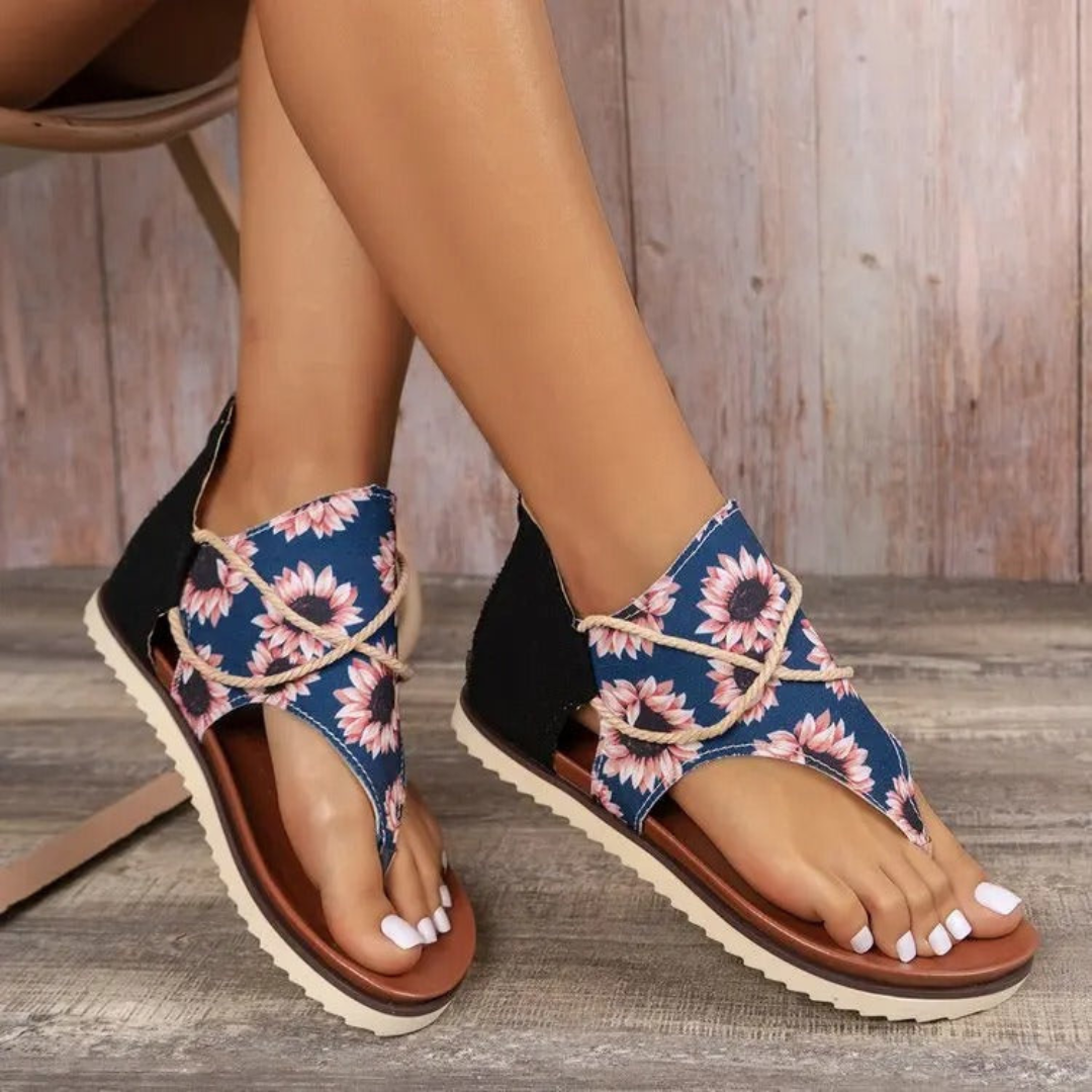 Abiyya | Sandales d’été orthopédiques pour Femmes | Chaussons