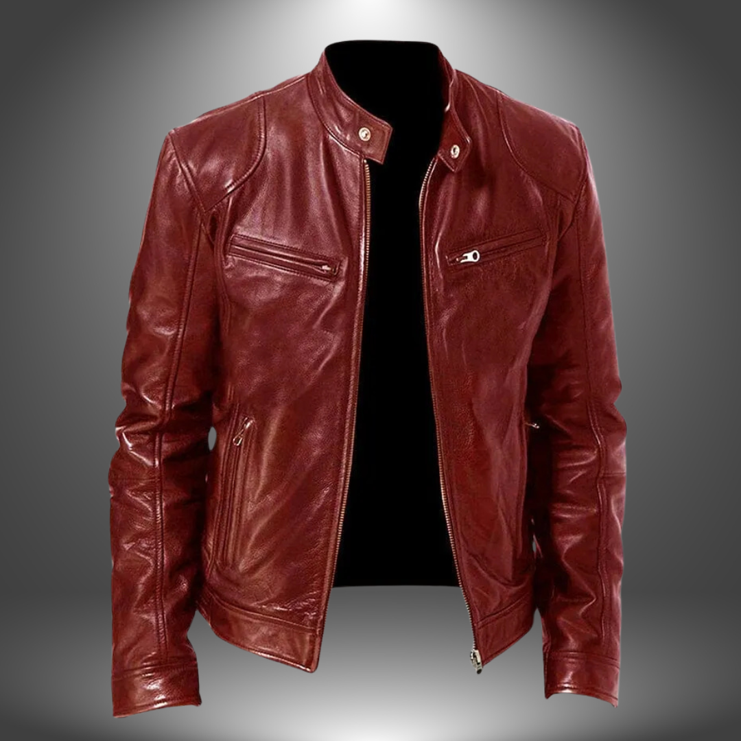 Bartoli™ | Veste en cuir faite à la main pour homme