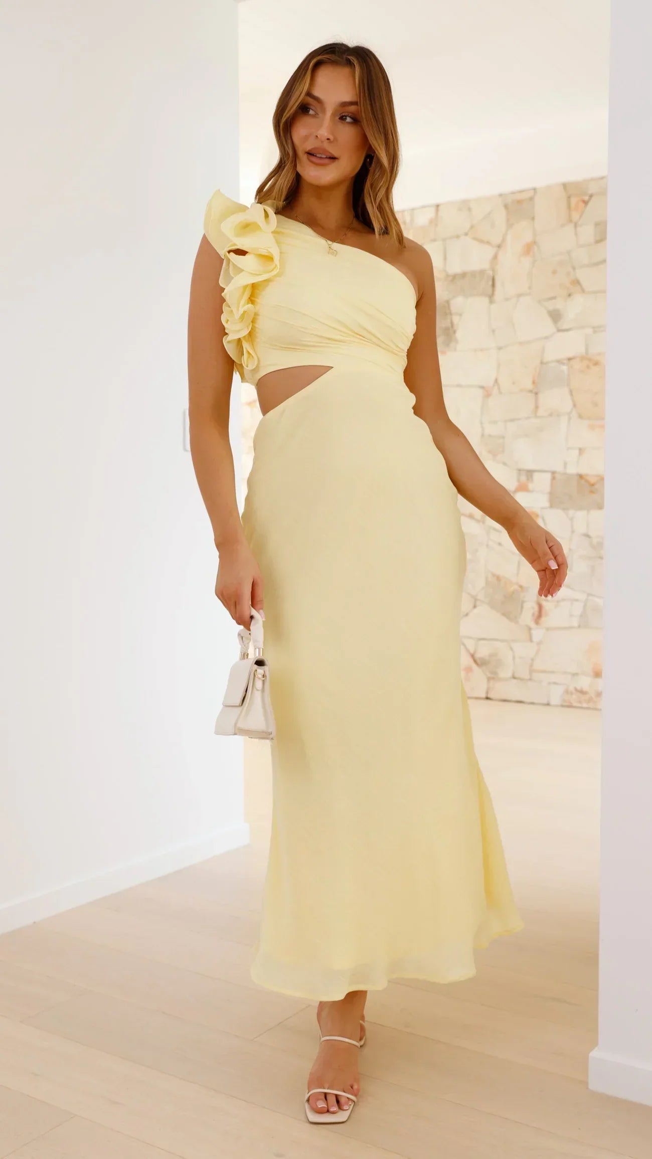 Blaire | Robe longue Max avec décolleté