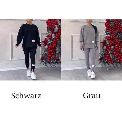 Ensemble Sweat-Shirt et Leggings décontracté pour femmes