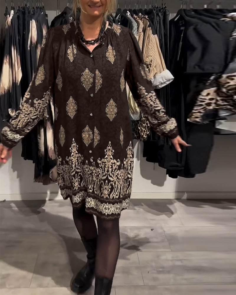 Ilse | Robe vintage inspirée avec boutons