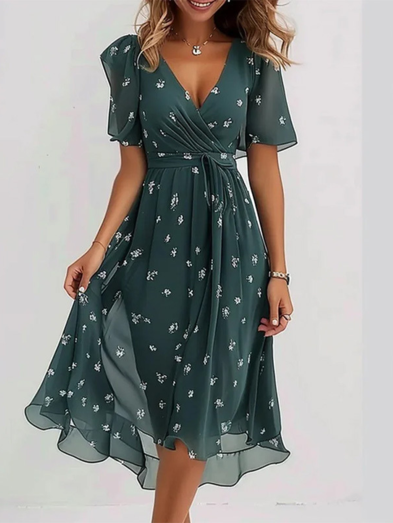 LEANNE | ROBE BOHO GRADIENTE CASUAL