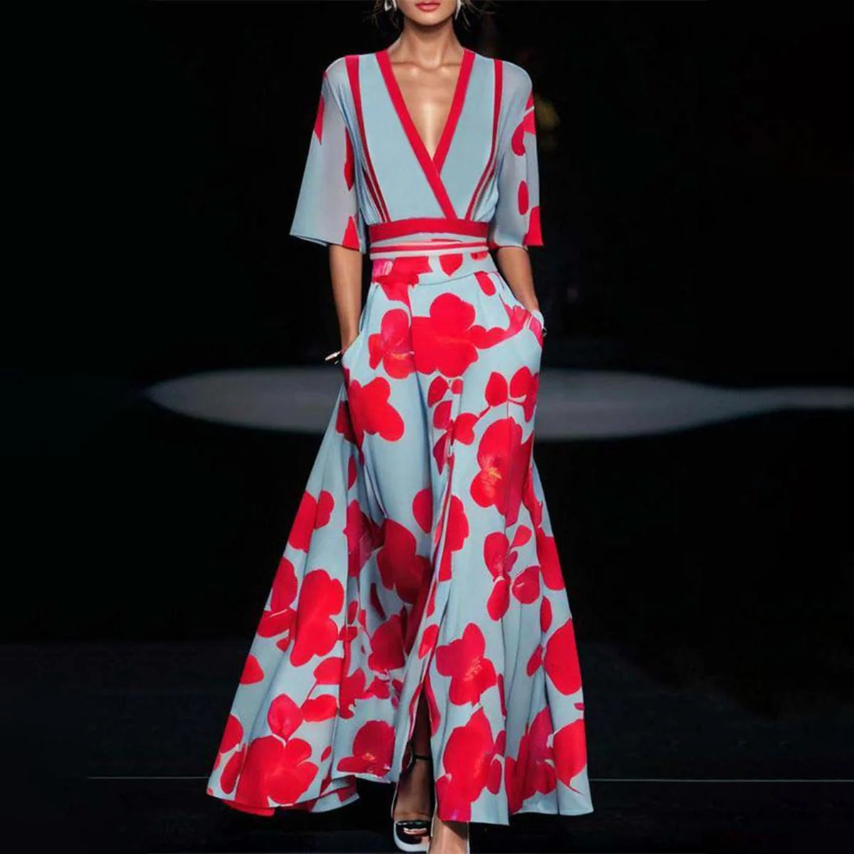 Amara | Robe florale intemporelle