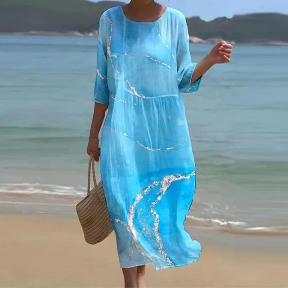 Nataly | Robe élégante couvre-ventre
