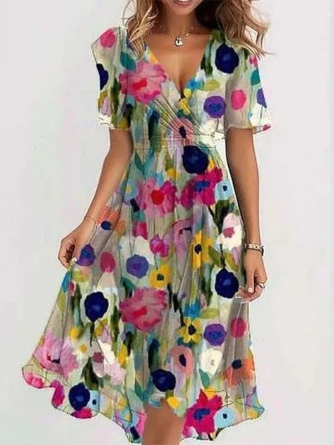LEANNE | ROBE GRADIENT BOHO DÉCONTRACTÉE