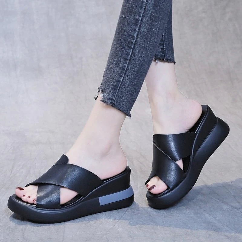Alba | Sandales à plateforme avec bride cheville pour Femmes | Sandals