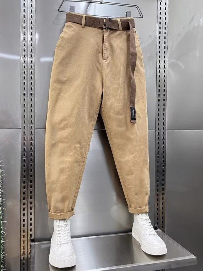 Pantaloni Casual con Vita Regolabile