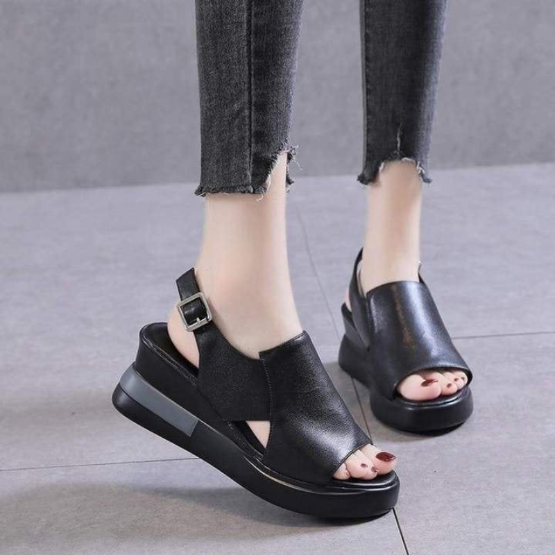 Alba | Sandales à plateforme avec bride cheville pour Femmes | Sandals