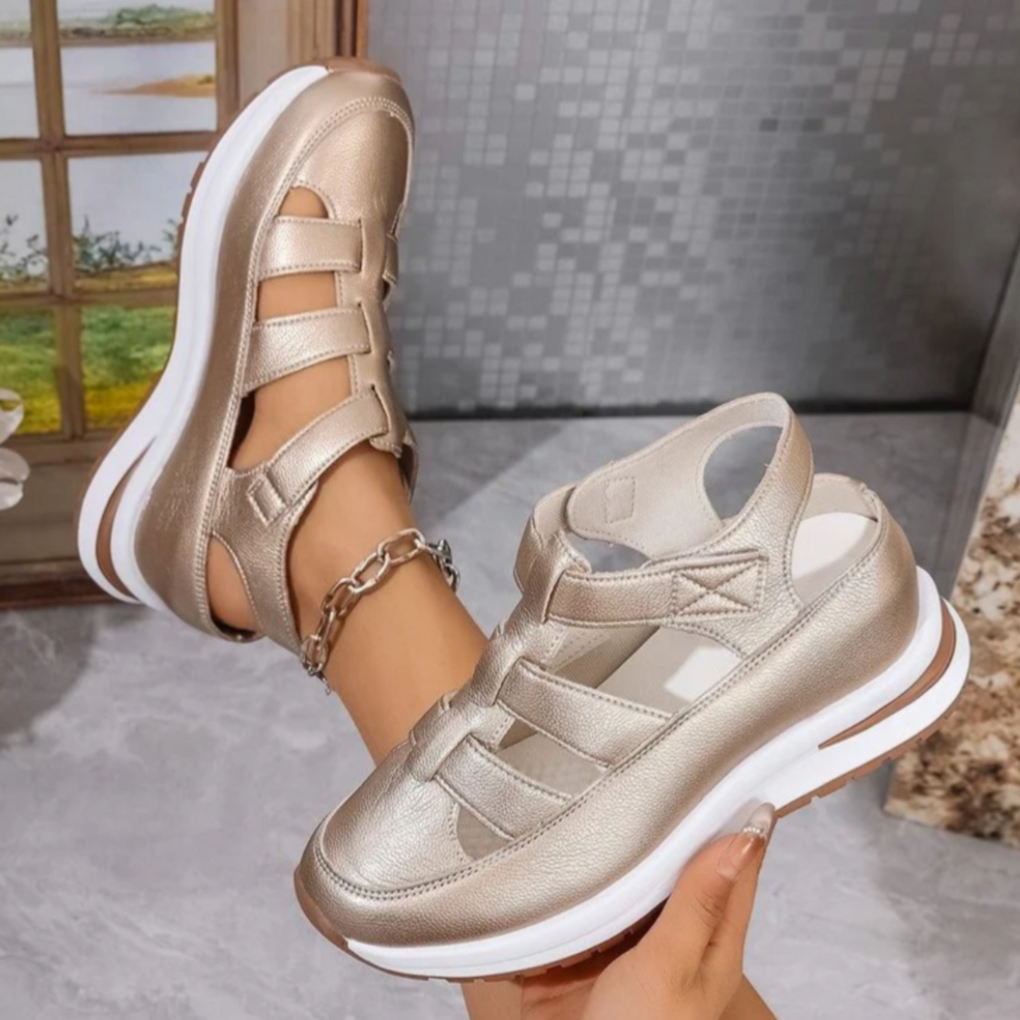 Liliane / Sandales Confortables