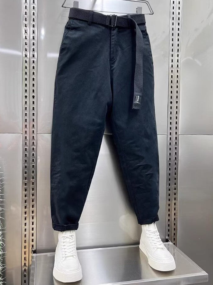 Pantaloni Casual con Vita Regolabile