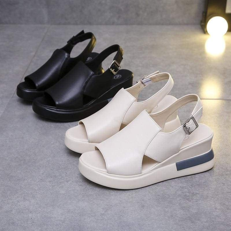 Alba | Sandales à plateforme avec bride cheville pour Femmes | Sandals