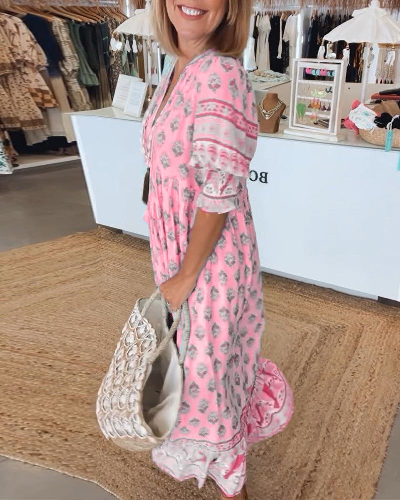 HILEY – ABITO CASUAL CON STAMPA