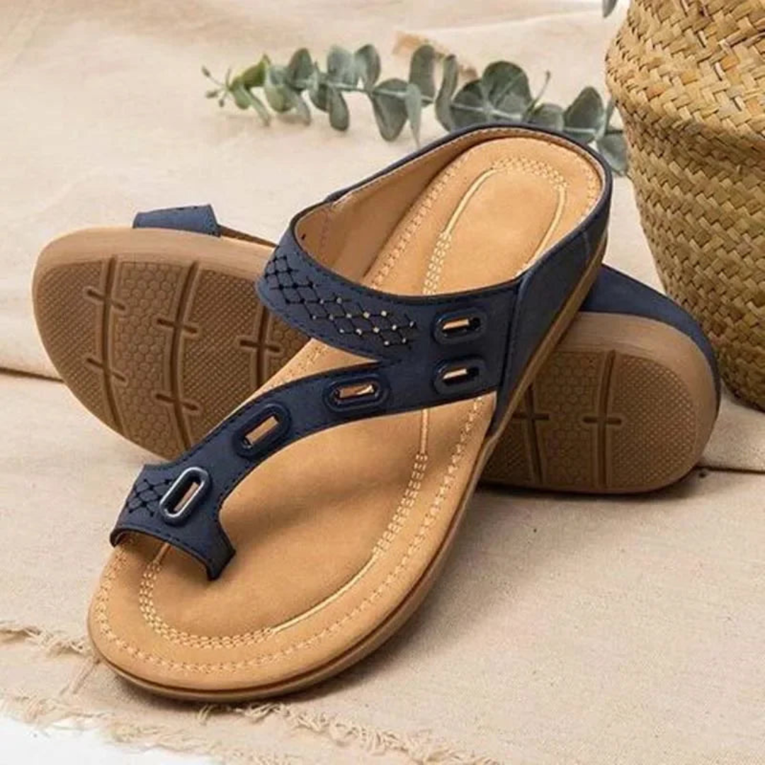Aarya | Sandales d'été Plate Pour Femme | Confortables