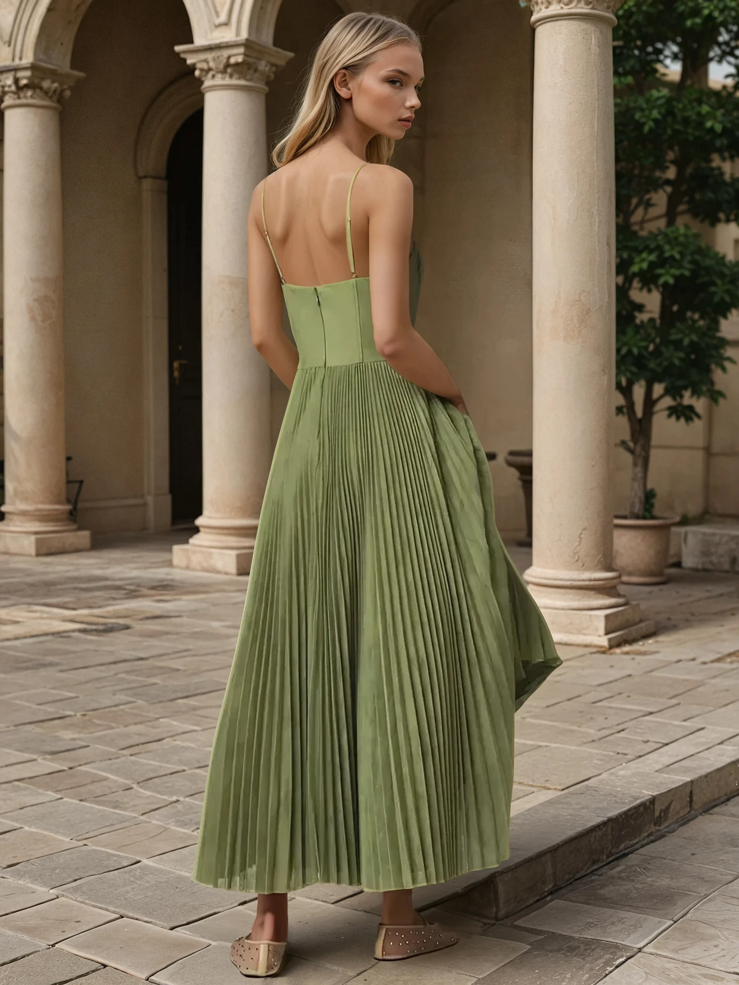 Hayley | Robe moulante sans manches pour la maternité