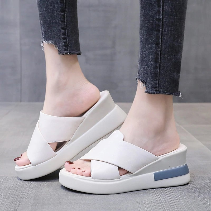 Alba | Sandales à plateforme avec bride cheville pour Femmes | Sandals