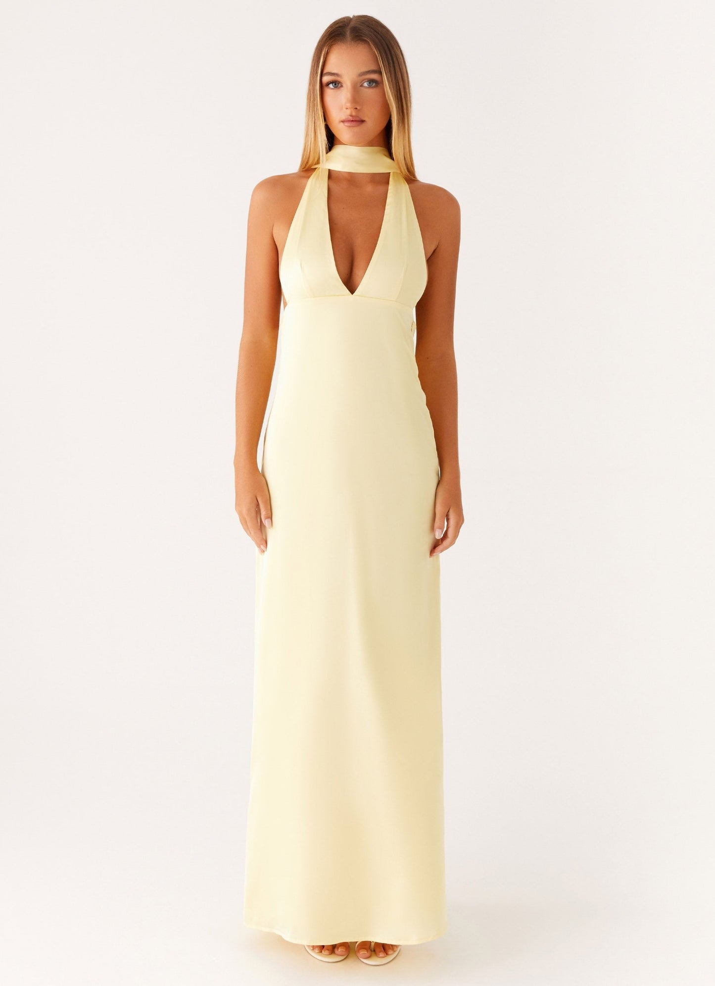 Alicia Satin - Robe Longue