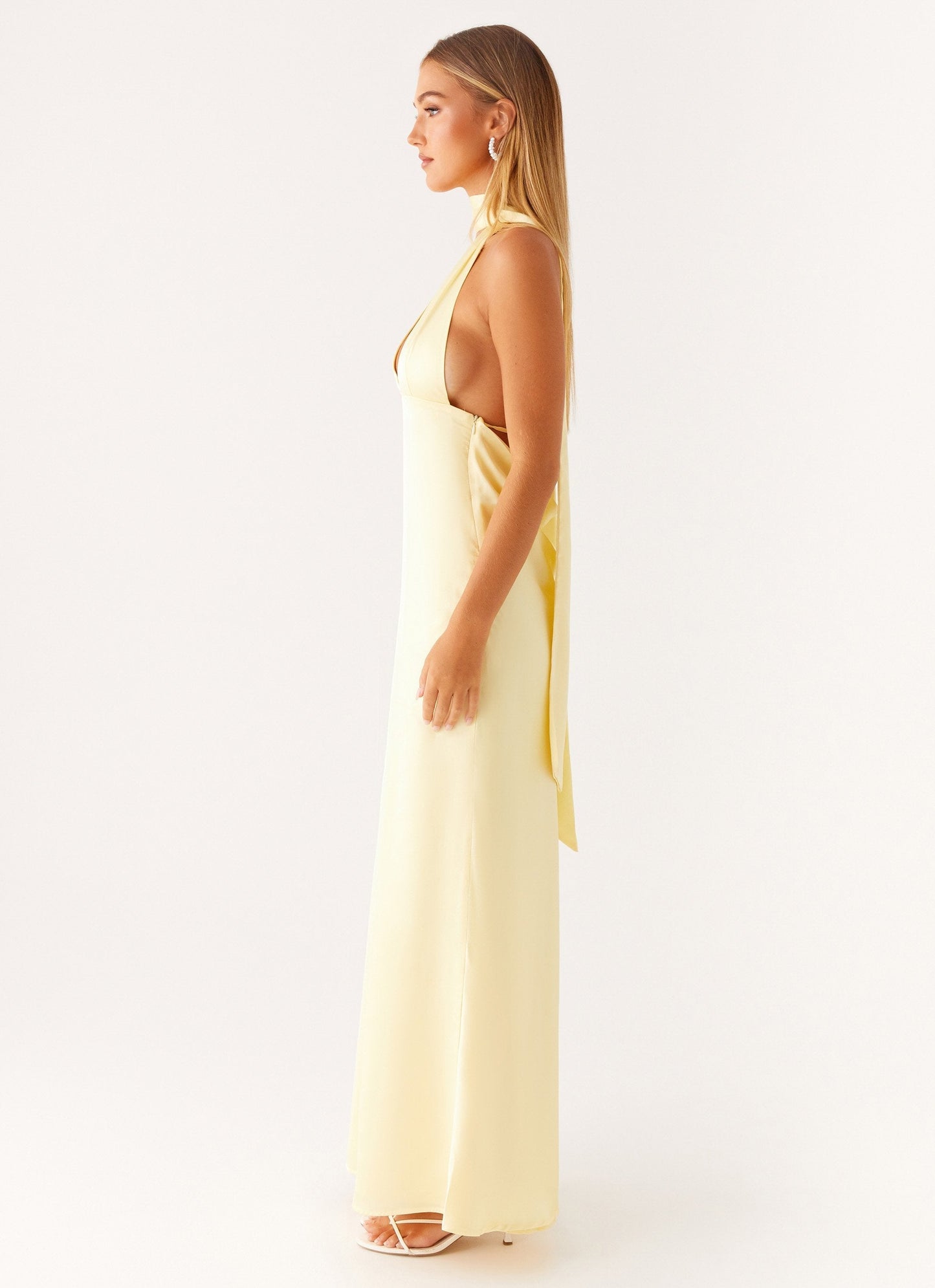 Alicia Satin - Robe Longue
