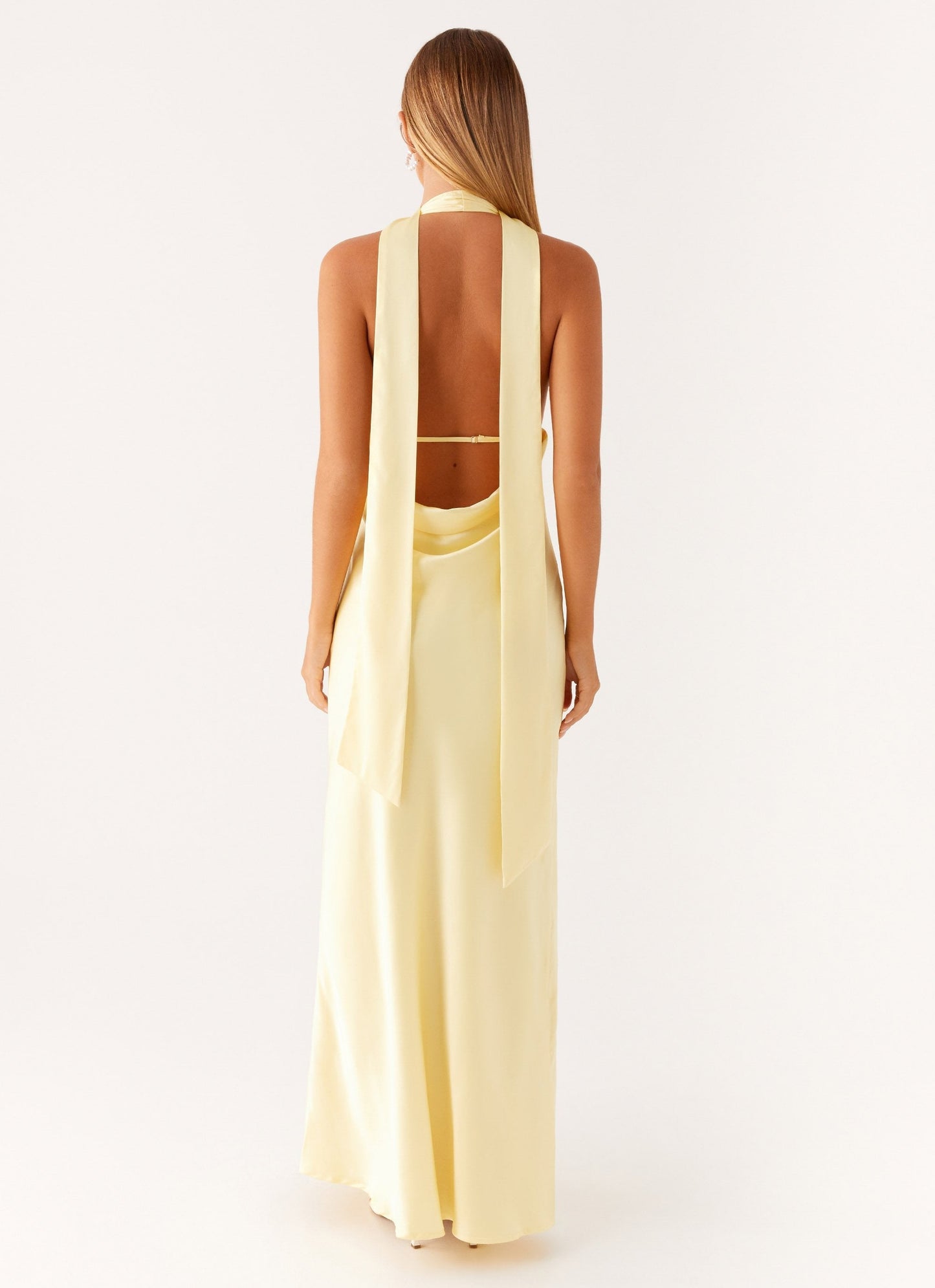 Alicia Satin - Robe Longue