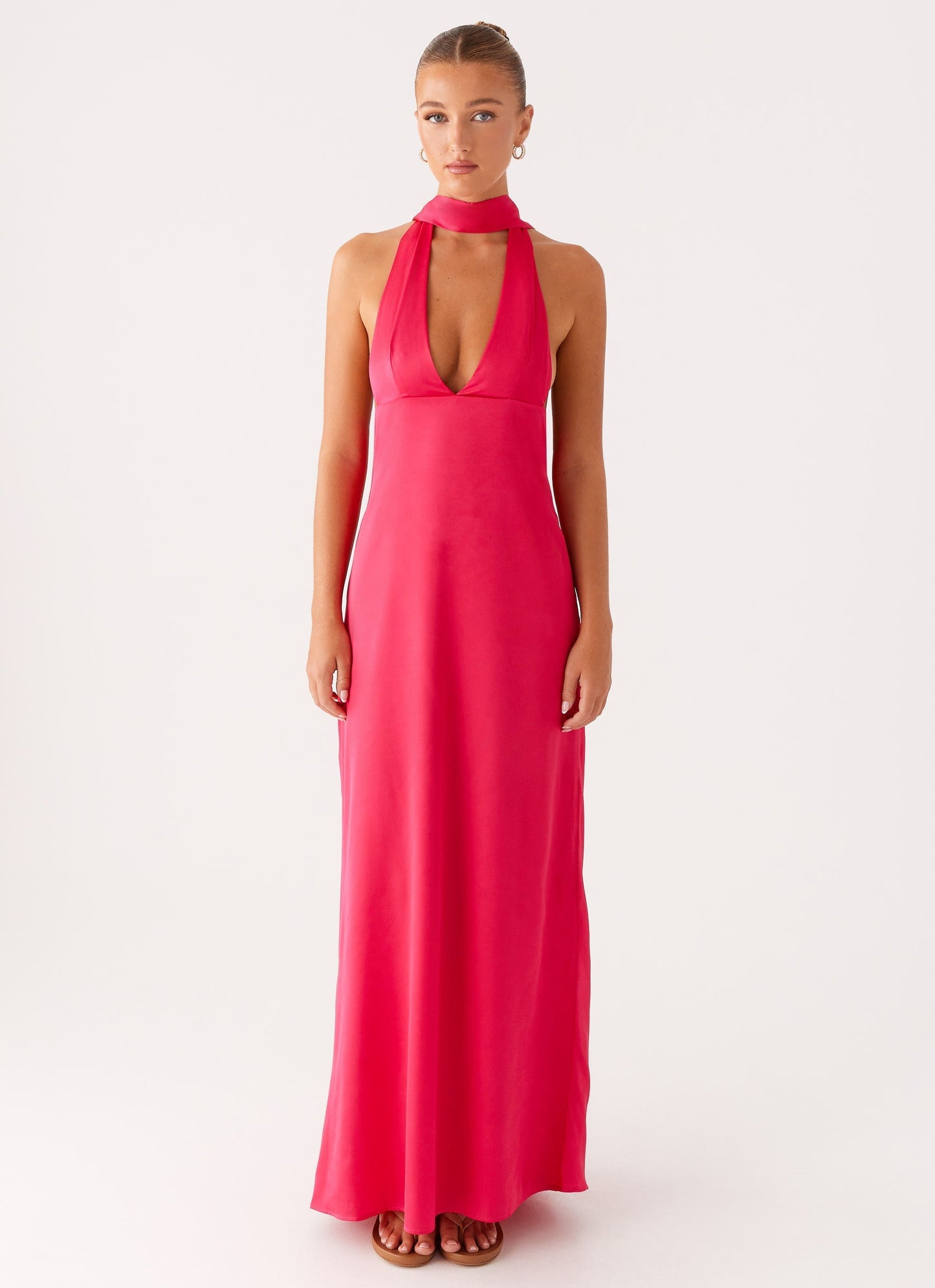 Alicia Satin - Robe Longue