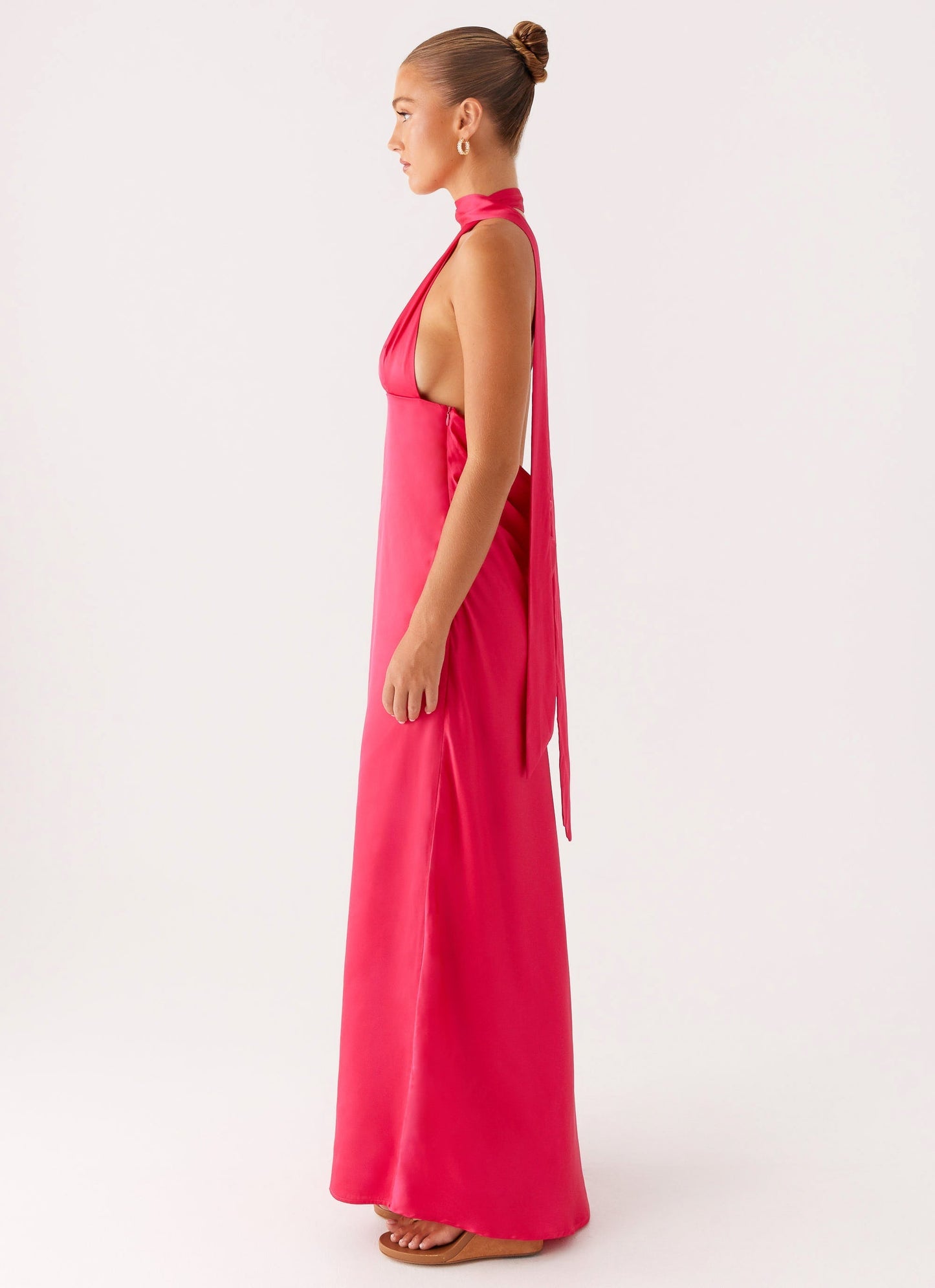 Alicia Satin - Robe Longue