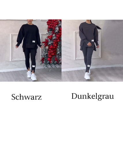 Ensemble Sweat-Shirt et Leggings décontracté pour femmes