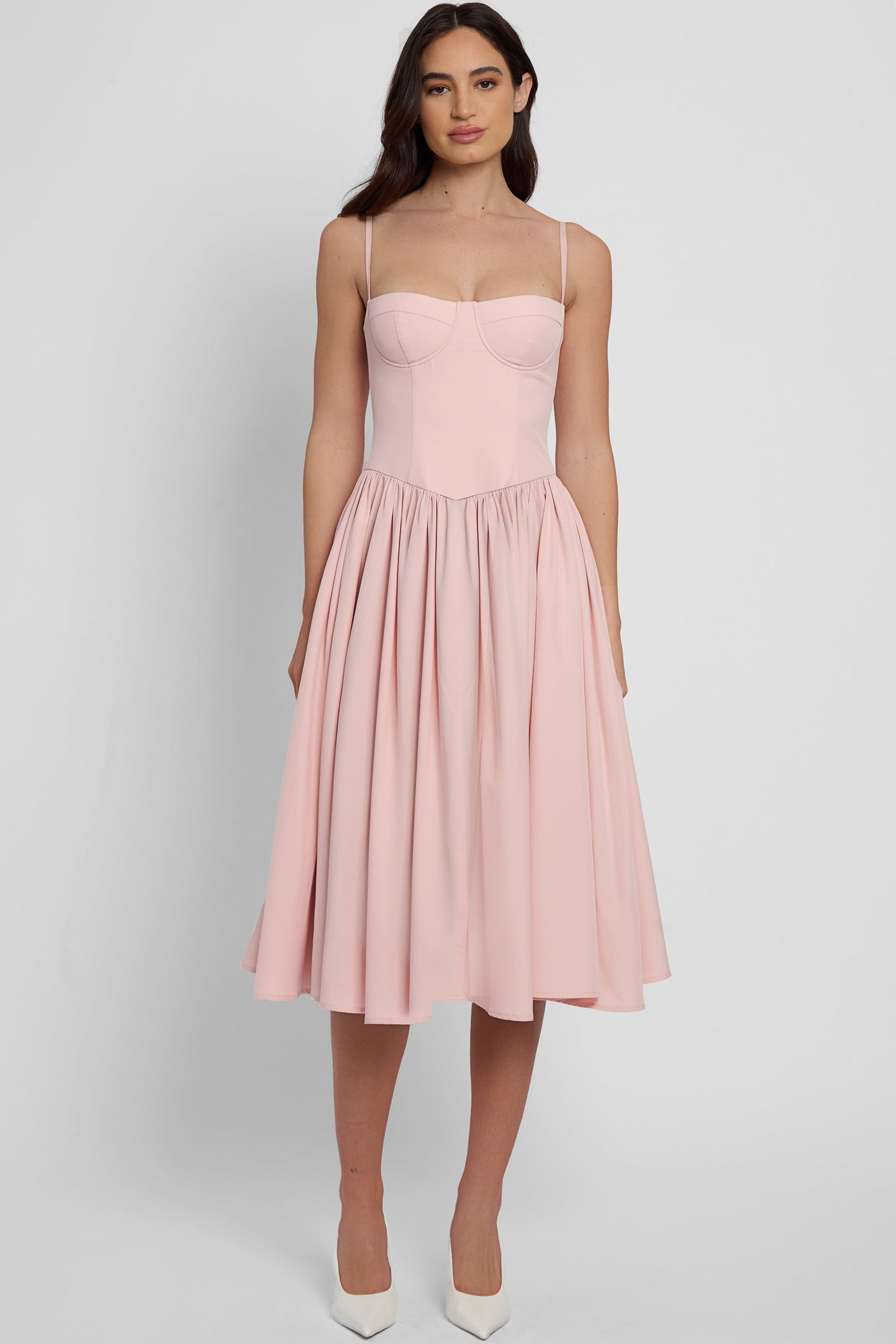 Ciara | Robe bustier midi