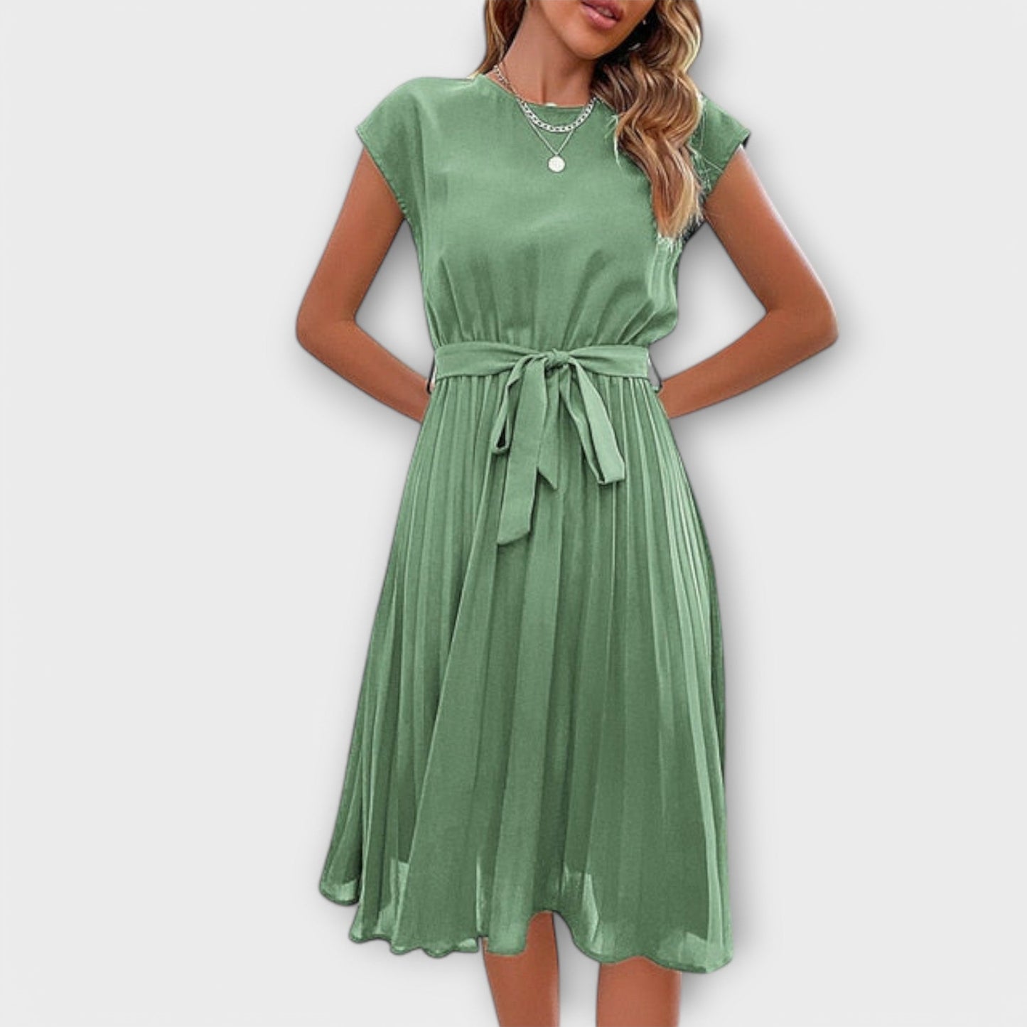 Claire | Robe décontractée à carreaux