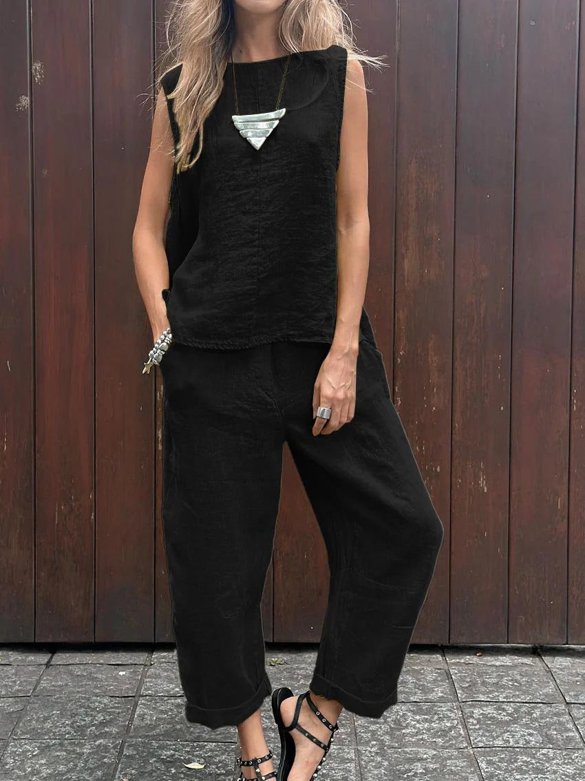 🌿 Sabrina™ | Ensemble Deux Pièces Léger et Élégant