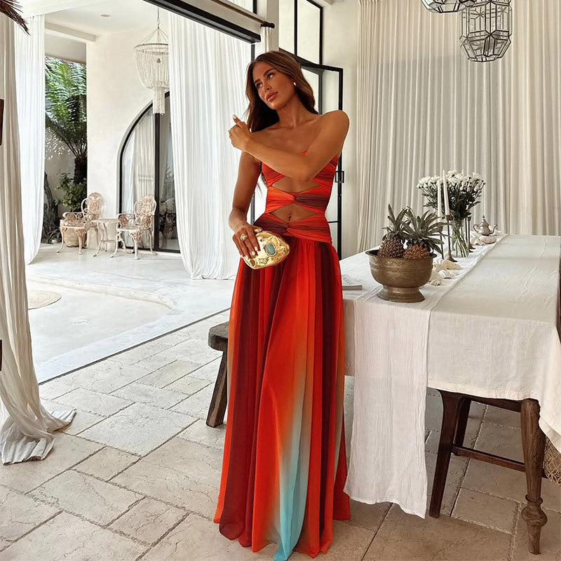 Robe longue sans manches Laney | Axelbandslos