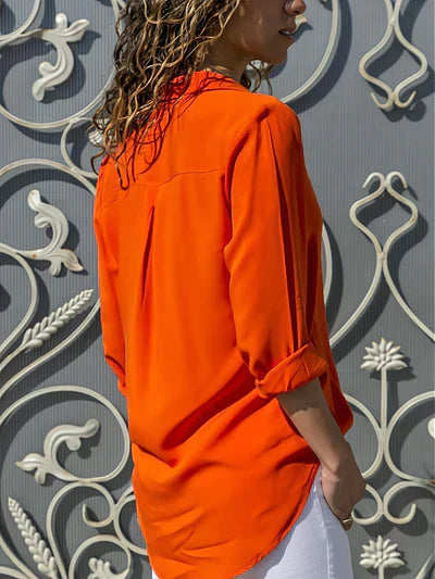 Alanah | Élégant Chemisier à Manches Longues avec Coupe Confortable pour Femme