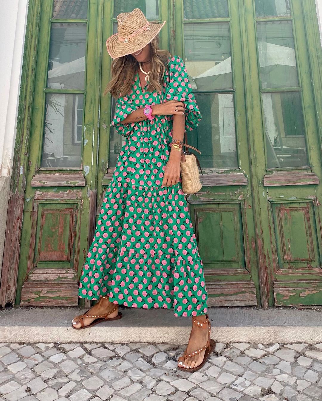 Amaya | Robe midi élégante
