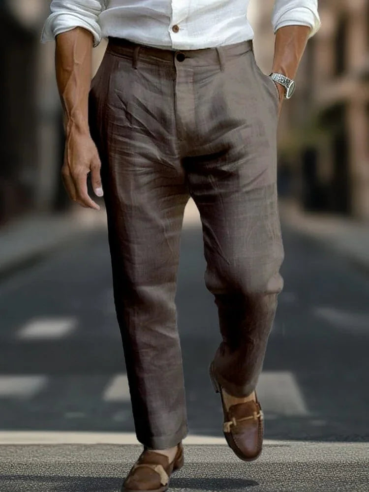 Alaric™ – Pantalon Élégance Tailleur Été