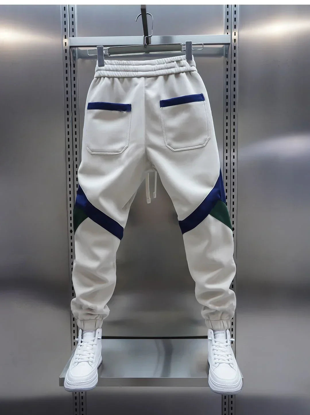 Pantaloni Casual con Pannelli