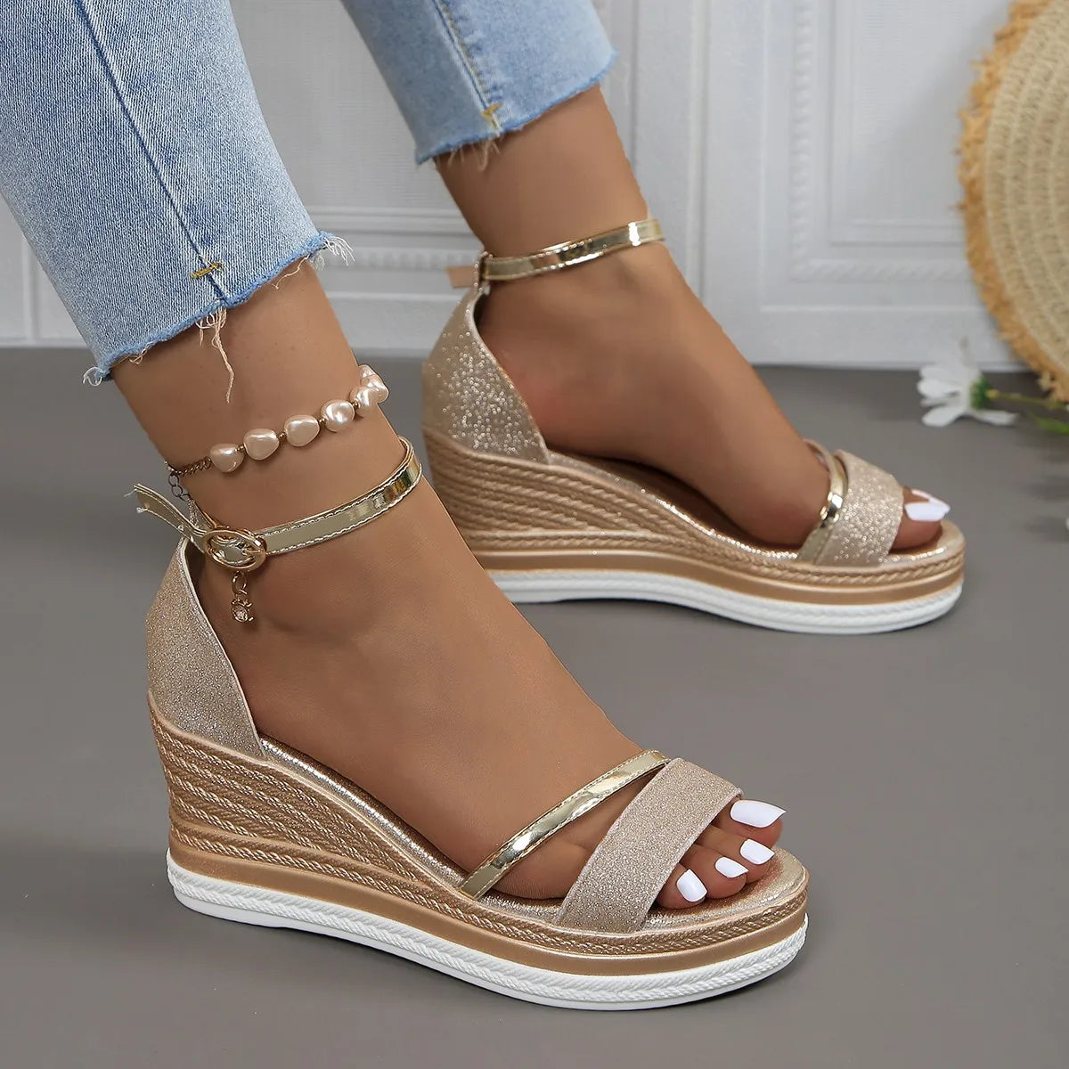 Rien - Comfy Wedge Sandals