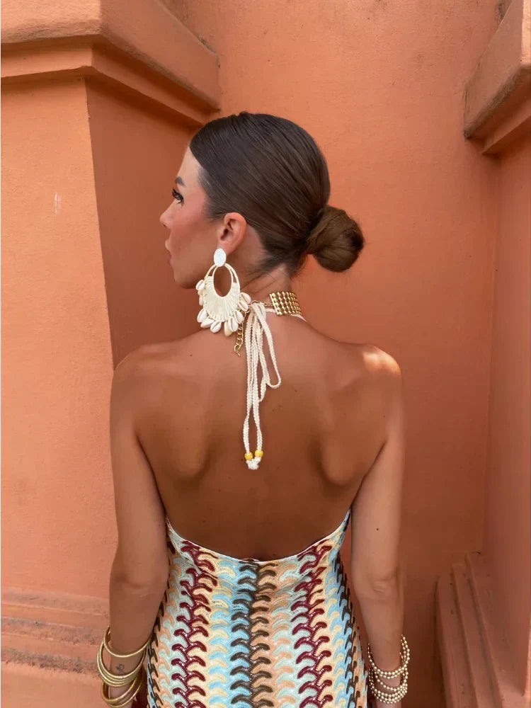 Roxanne | Abito Halter con Schiena Scoperta e Fascino Seducente