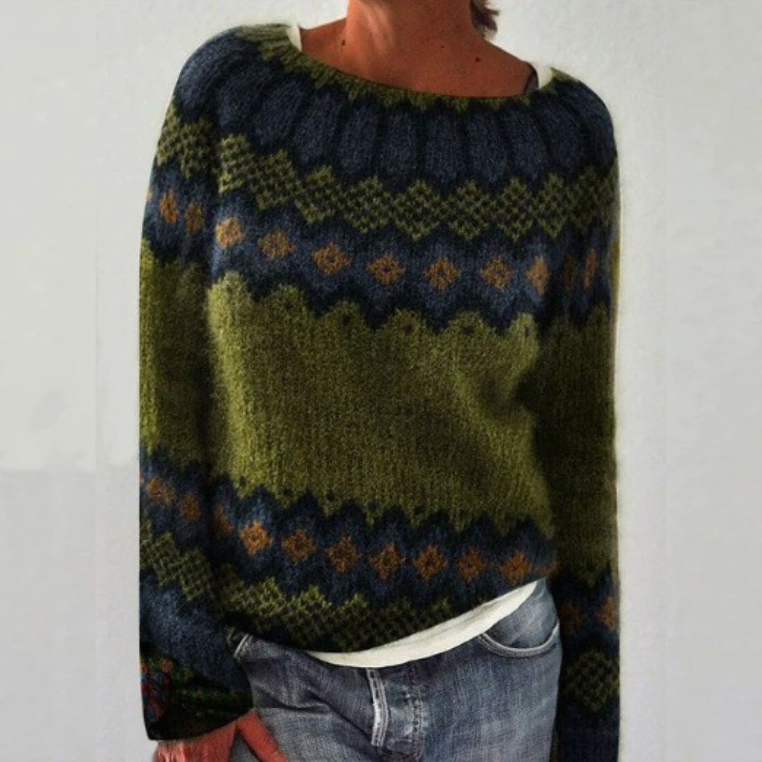 Anita™ - Pull-over rétro confortable
