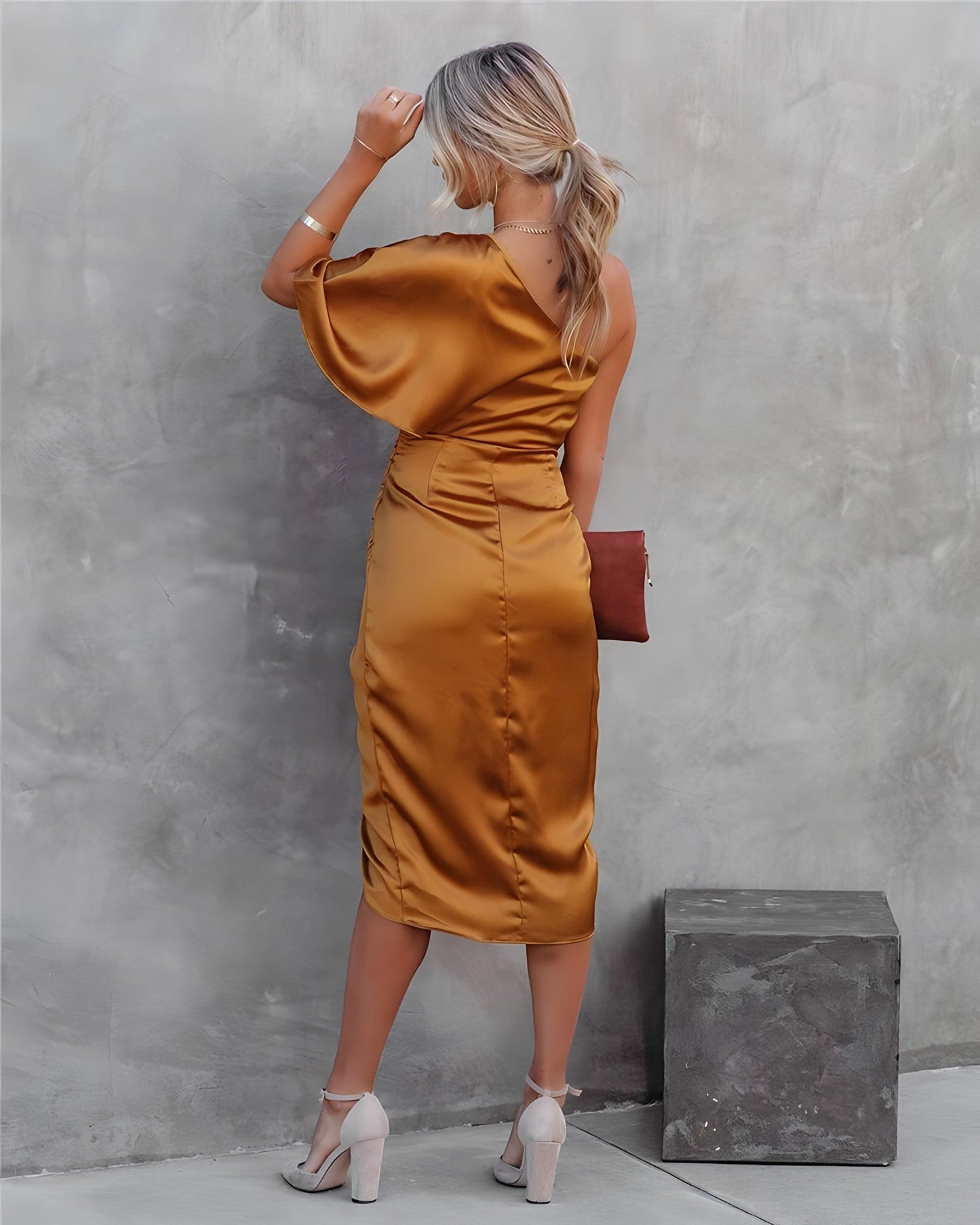 Suzanne - Robe en Soie pour Femme Élégante et Raffinée