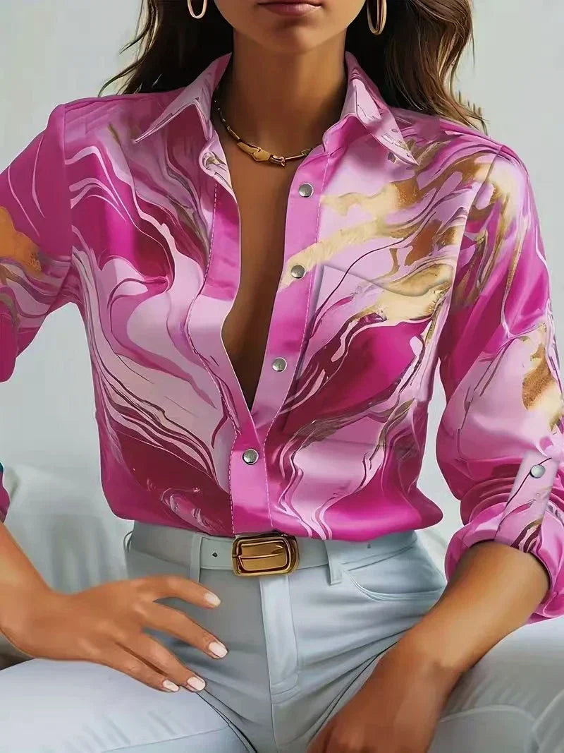 Chemise en satin Eloura Flow