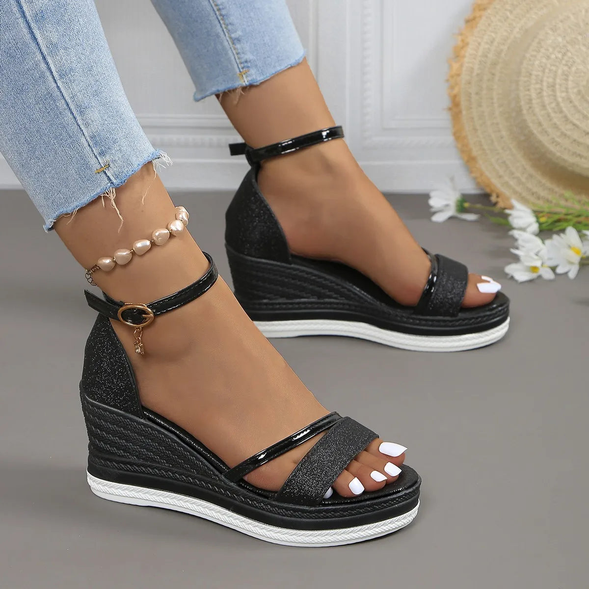Rien - Comfy Wedge Sandals