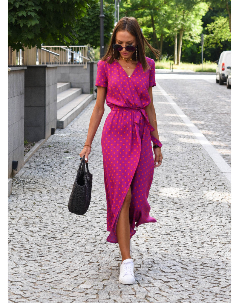 Yolanda | Robe Midi Douce et Confortable pour Femme au Quotidien