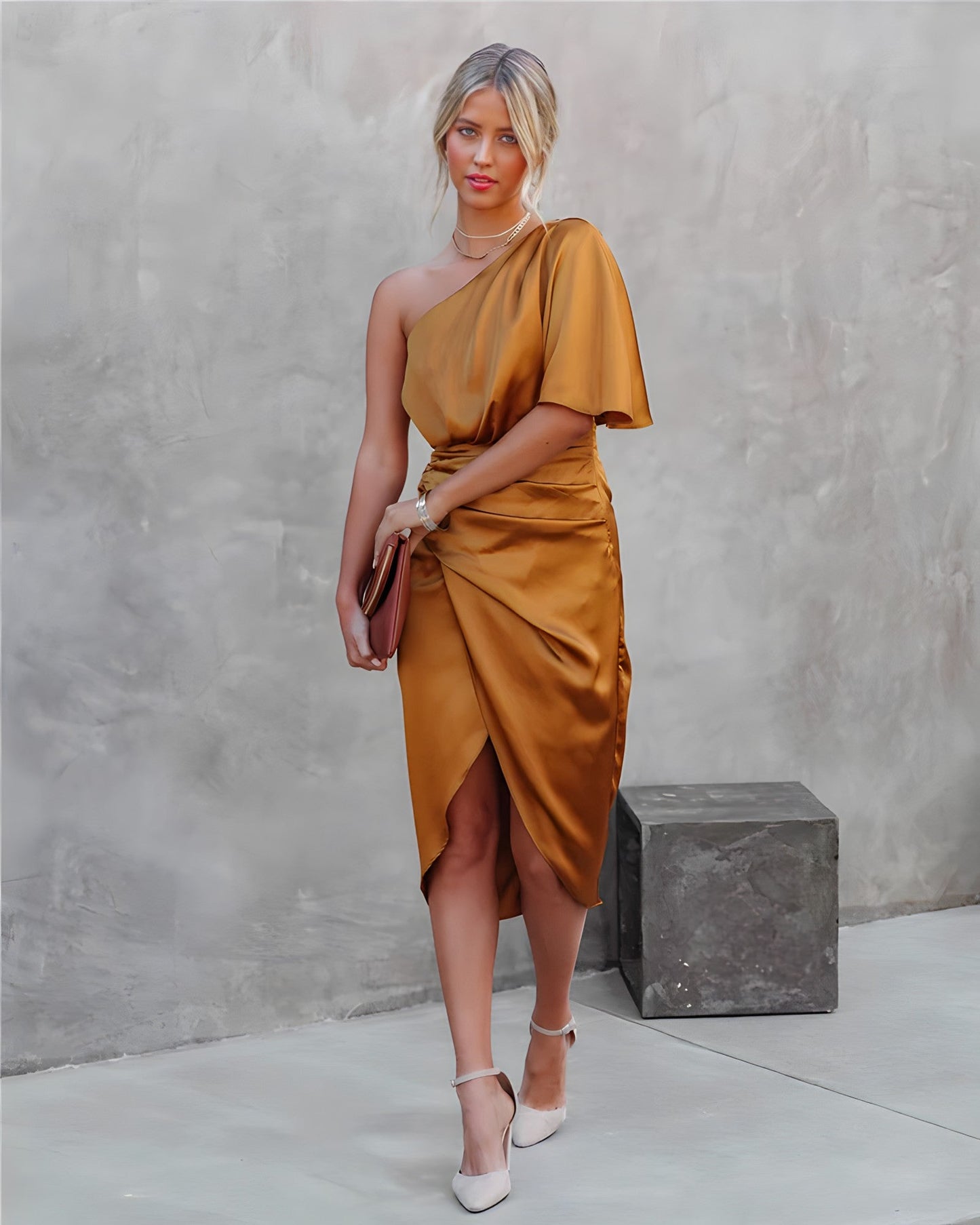Suzanne - Robe en Soie pour Femme Élégante et Raffinée