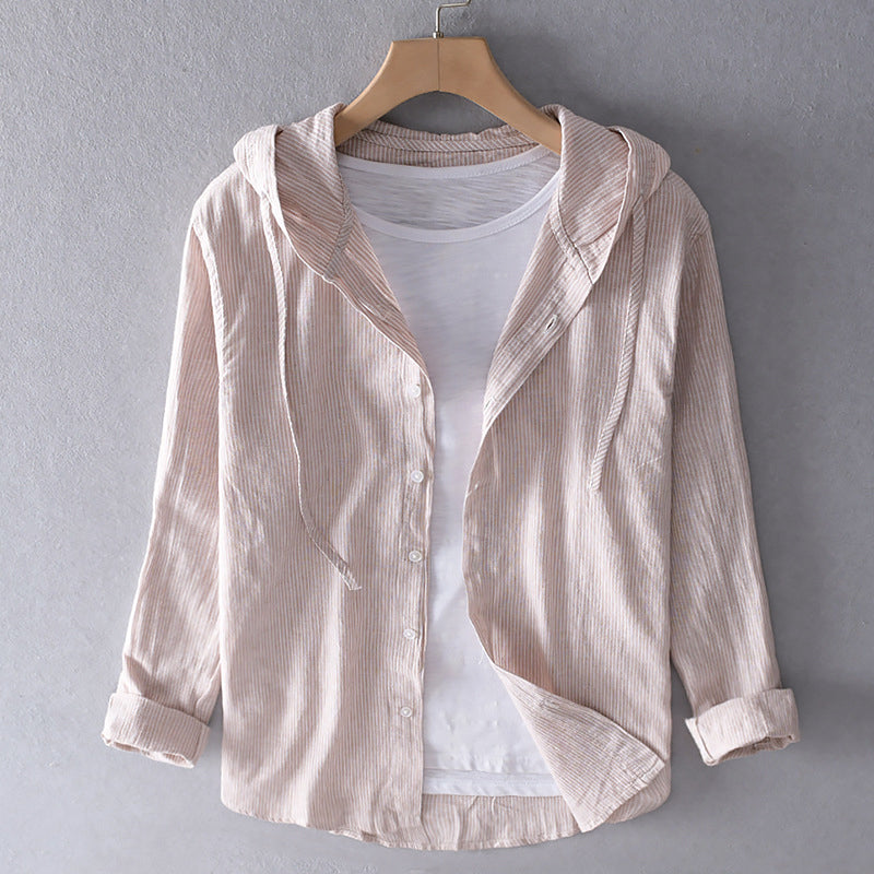 Elena | Blouse à capuche légère