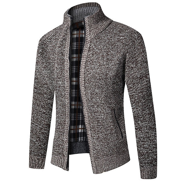 Alexis - Cardigan zippé homme