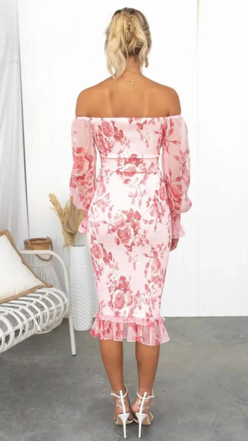 Kendall | Elegant Midi Dress (Limited Stock)
