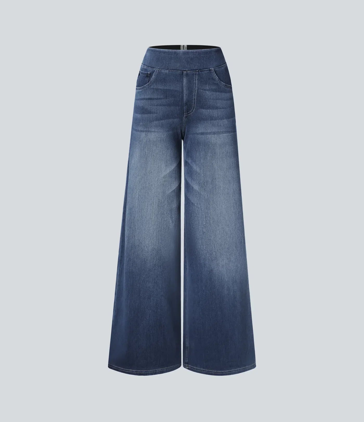 Eva | Pantalon extensible à taille haute