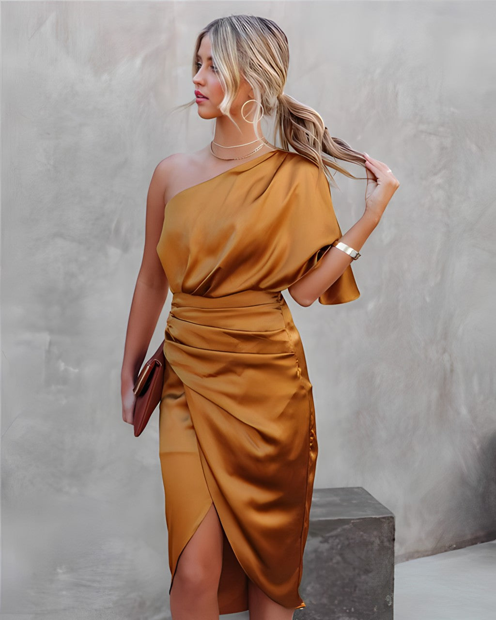 Suzanne - Robe en Soie pour Femme Élégante et Raffinée