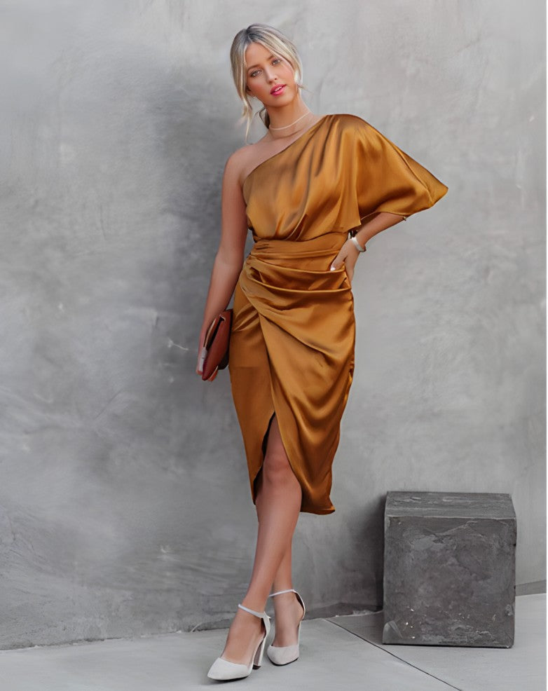 Suzanne - Robe en Soie pour Femme Élégante et Raffinée